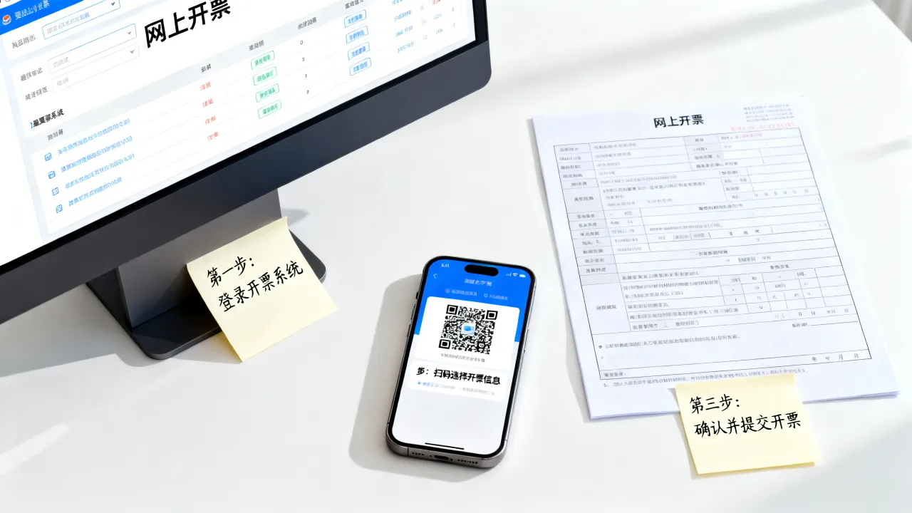如何网上开票,网上开票的详细操作流程是怎样的?-图1 如何网上开票,网上开票的详细操作流程是怎样的?-图1