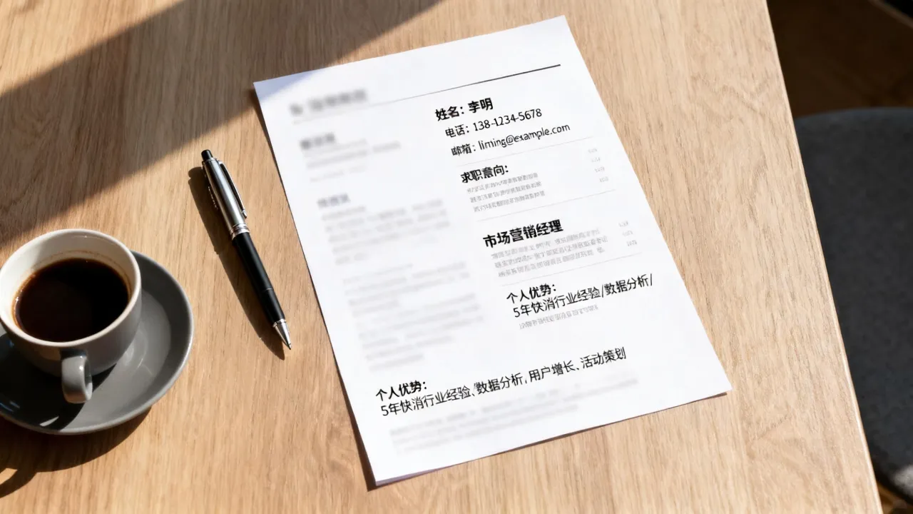 简历的个人概况怎么写,如何突出个人优势?
