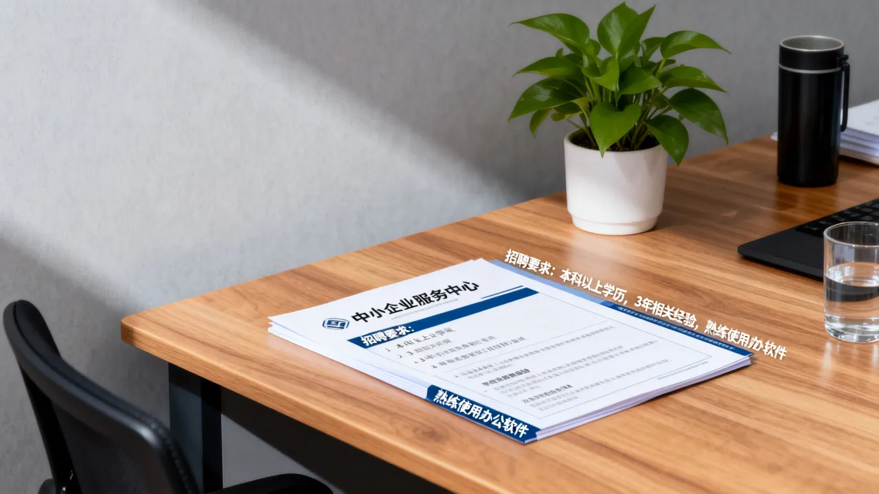 中小企业服务中心招聘有什么要求,值得去吗?