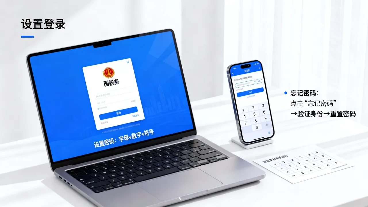 国税登录密码如何设置?忘记密码怎么办?-图1 国税登录密码如何设置?忘记密码怎么办?-图1