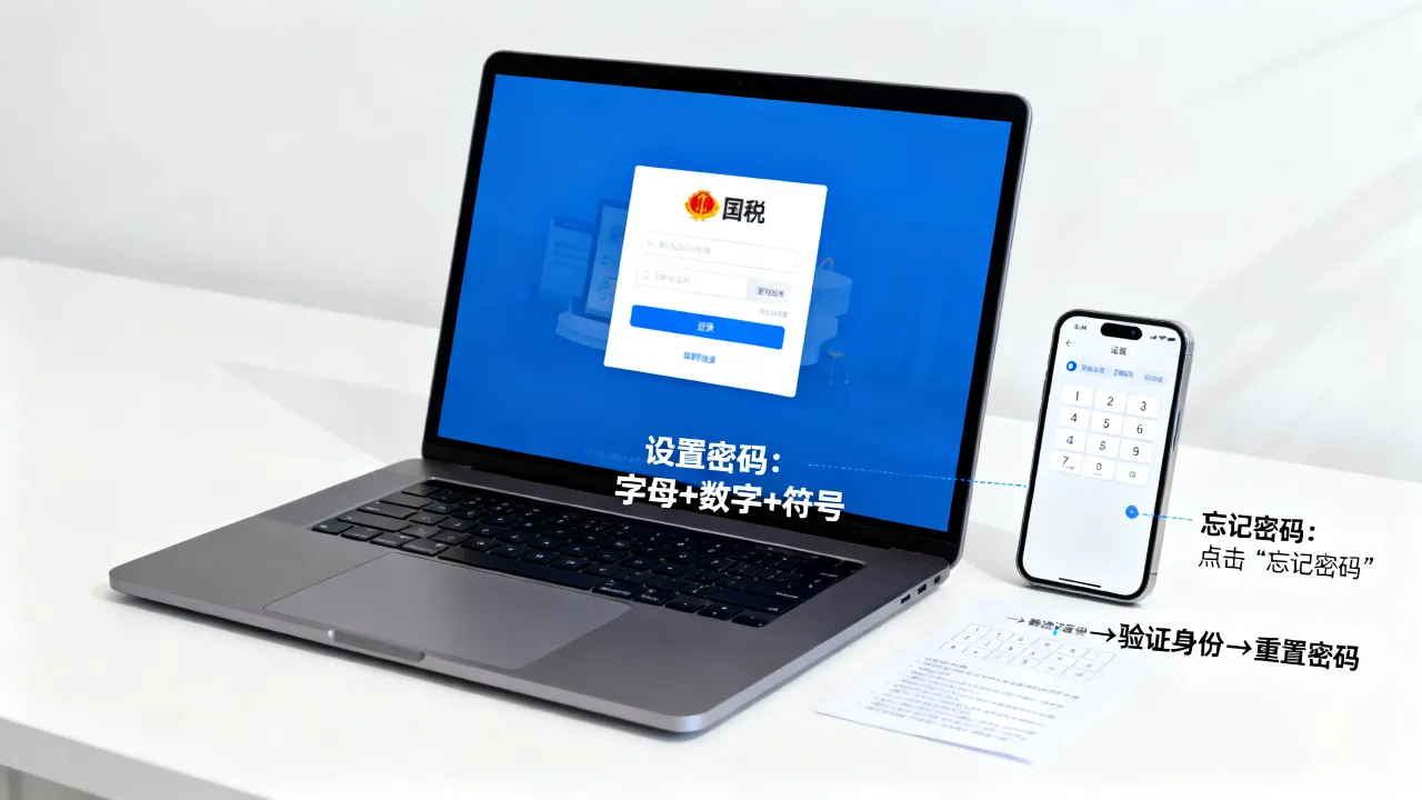 国税登录密码如何设置?忘记密码怎么办?-图2 国税登录密码如何设置?忘记密码怎么办?-图2