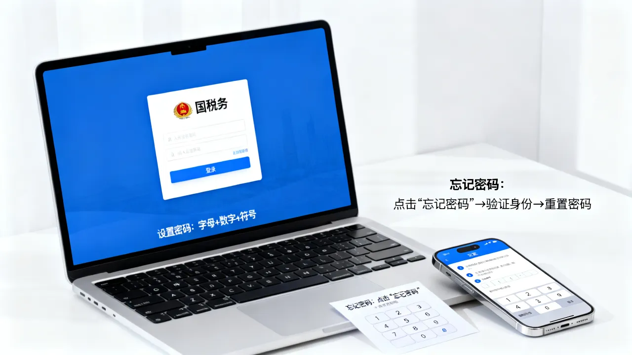 国税登录密码如何设置?忘记密码怎么办?-图3 国税登录密码如何设置?忘记密码怎么办?-图3