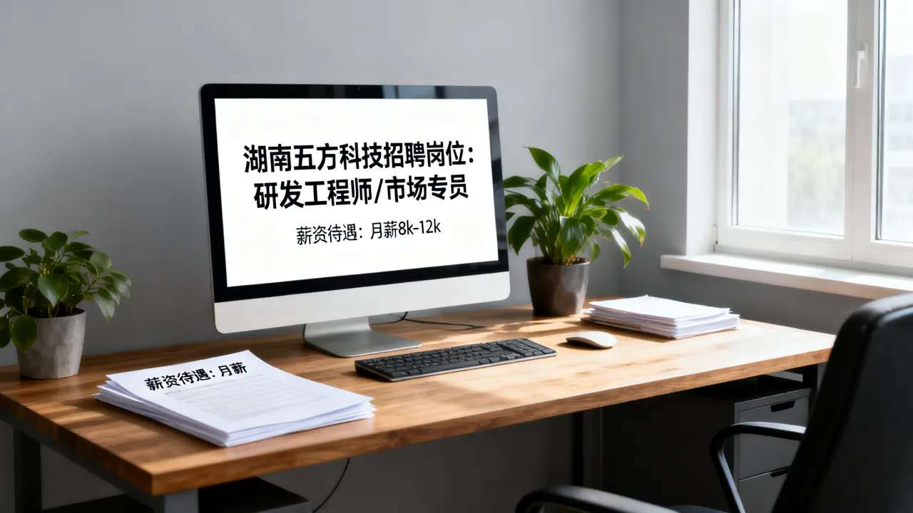 湖南五方科技招聘怎么样,湖南五方科技招聘岗位及薪资待遇怎么样?-图2 湖南五方科技招聘怎么样,湖南五方科技招聘岗位及薪资待遇怎么样?-图2