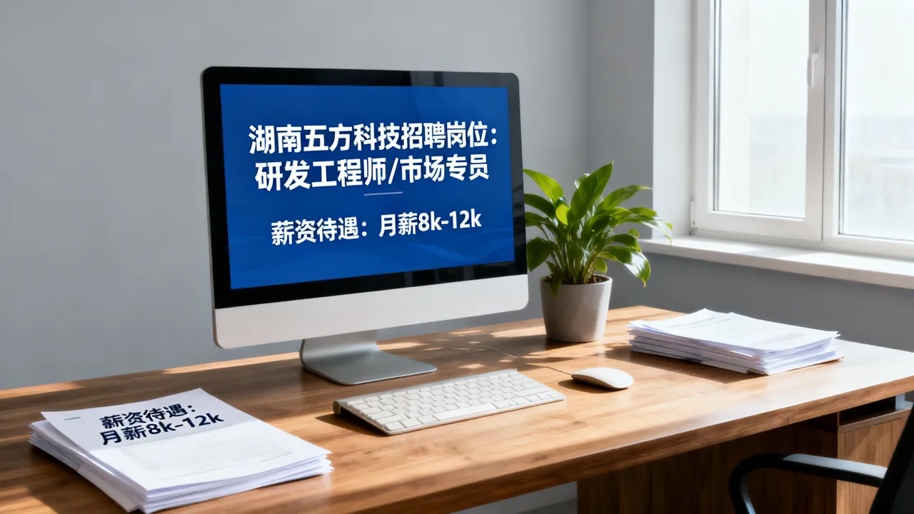 湖南五方科技招聘怎么样,湖南五方科技招聘岗位及薪资待遇怎么样?-图3 湖南五方科技招聘怎么样,湖南五方科技招聘岗位及薪资待遇怎么样?-图3