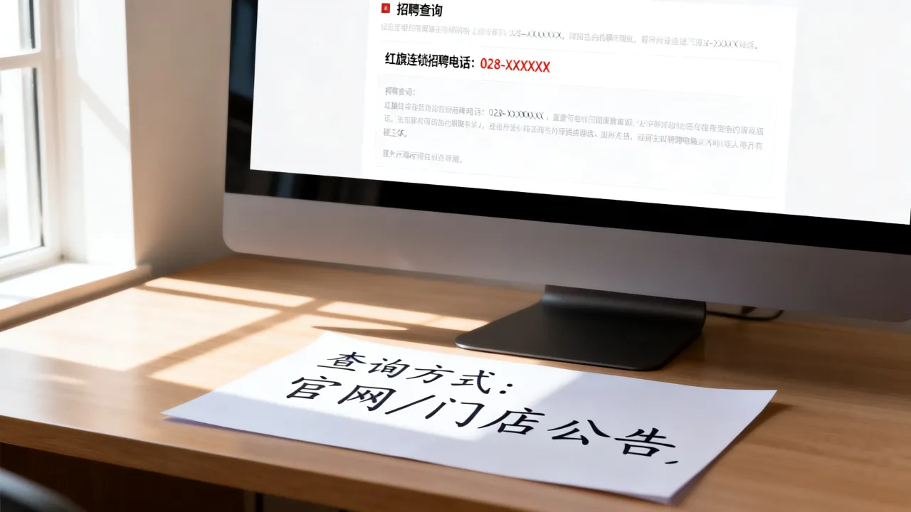 红旗连锁招聘电话是多少?怎么才能查到准确的电话信息