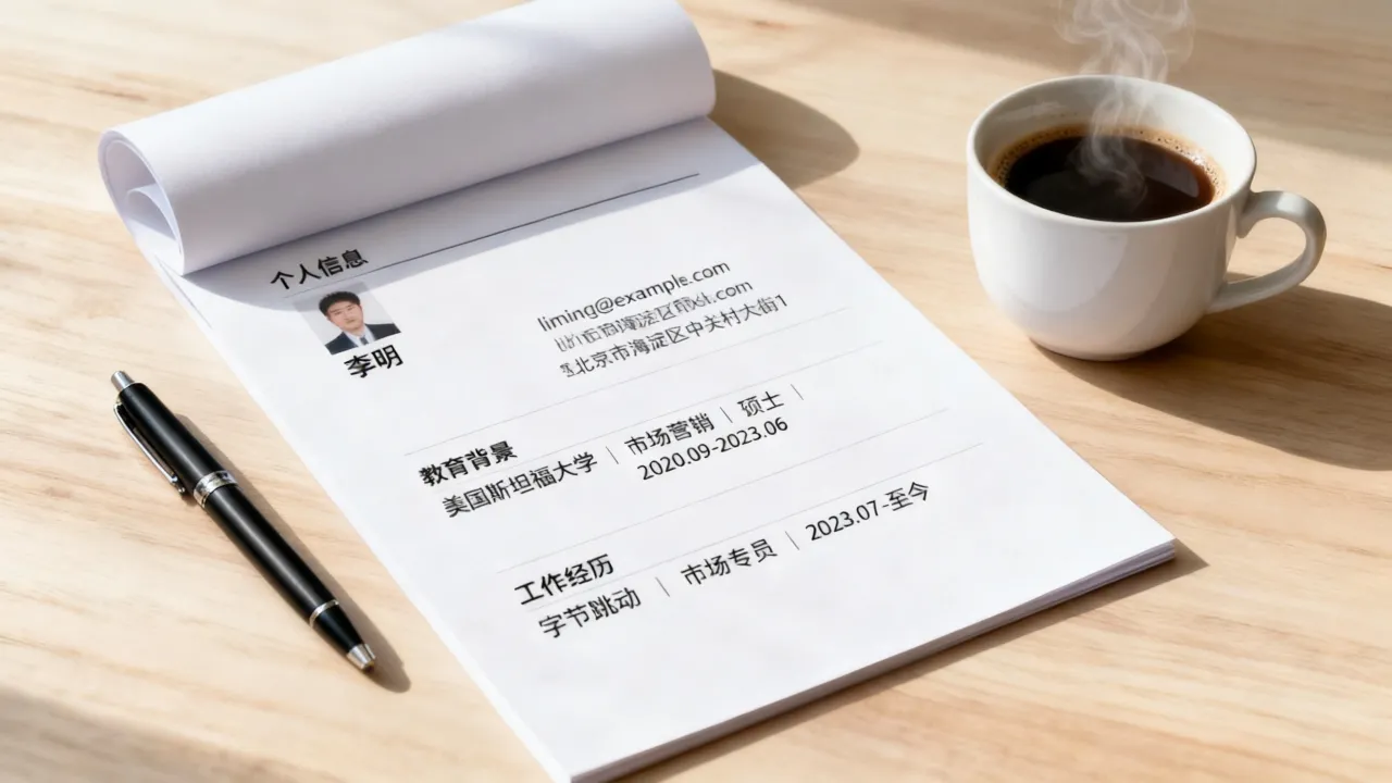 海归简历怎么写,海归求职简历模板范文及技巧有哪些-图2 海归简历怎么写,海归求职简历模板范文及技巧有哪些-图2