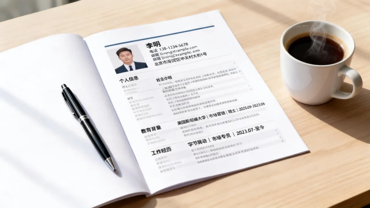海归简历怎么写,海归求职简历模板范文及技巧有哪些-图3 海归简历怎么写,海归求职简历模板范文及技巧有哪些-图3