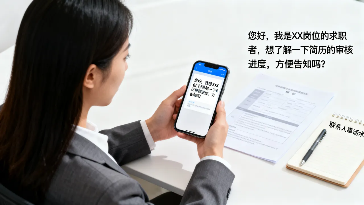 投了简历怎么询问结果,联系人事了解招聘进度怎么开口?-图1 投了简历怎么询问结果,联系人事了解招聘进度怎么开口?-图1