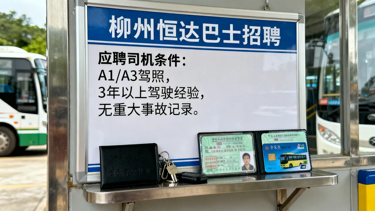 柳州恒达巴士招聘信息在哪看,应聘司机需要什么条件?-图2 柳州恒达巴士招聘信息在哪看,应聘司机需要什么条件?-图2