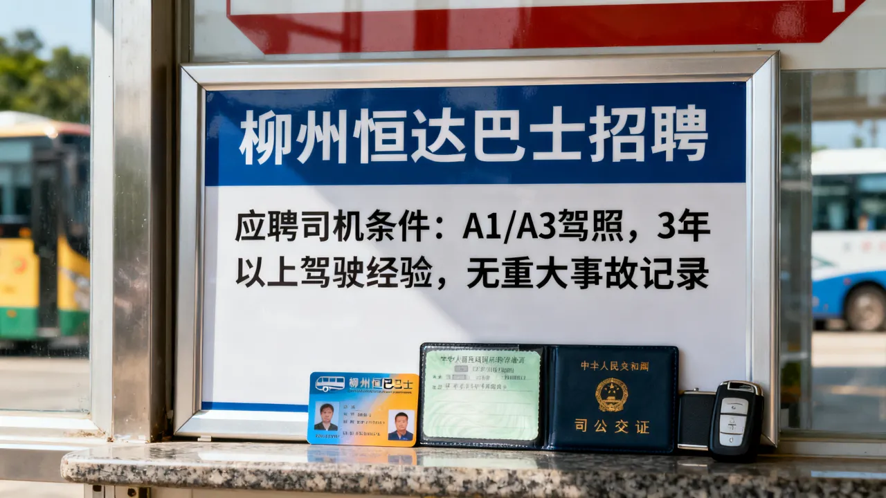 柳州恒达巴士招聘信息在哪看,应聘司机需要什么条件?-图3 柳州恒达巴士招聘信息在哪看,应聘司机需要什么条件?-图3