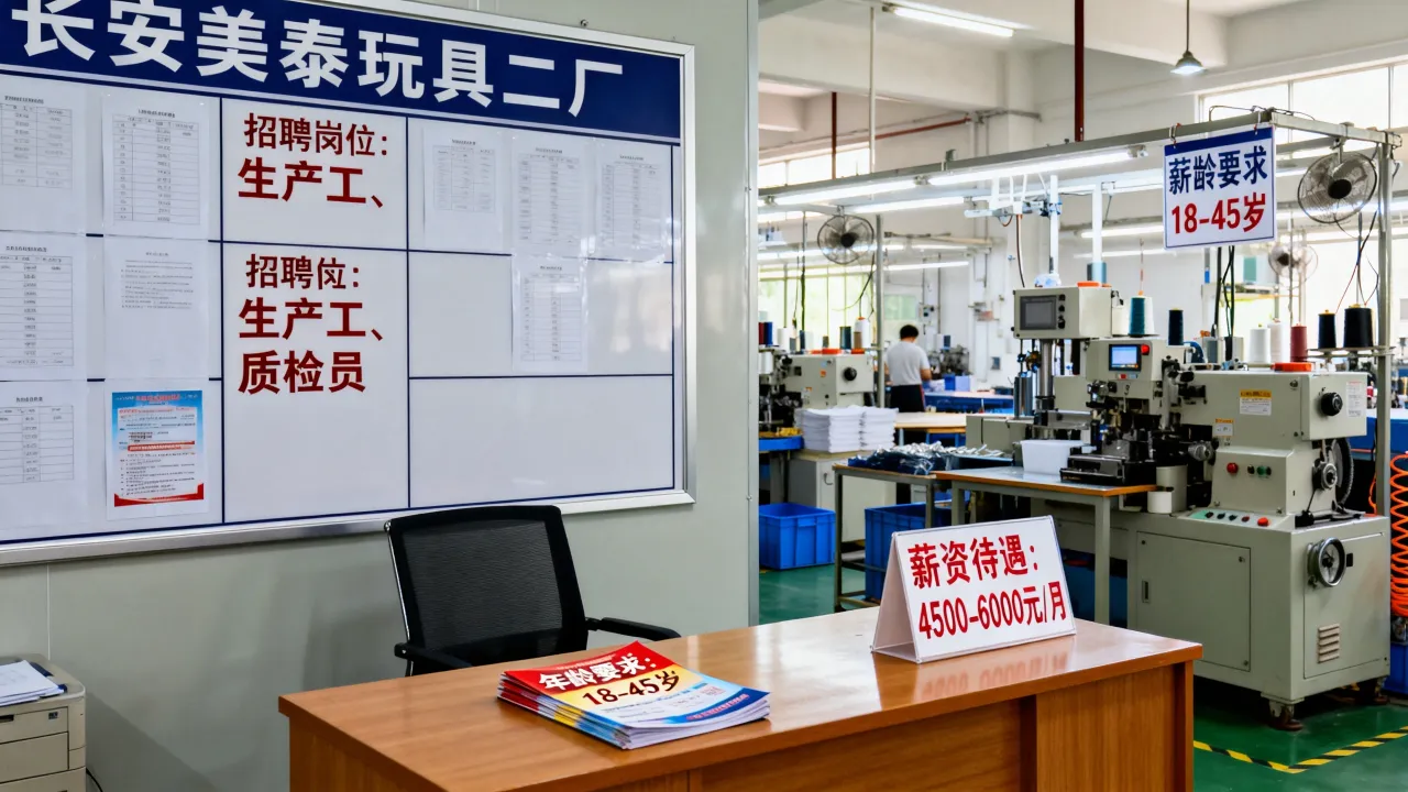 长安美泰玩具二厂招聘条件有哪些？长安美泰玩具二厂招聘信息大全