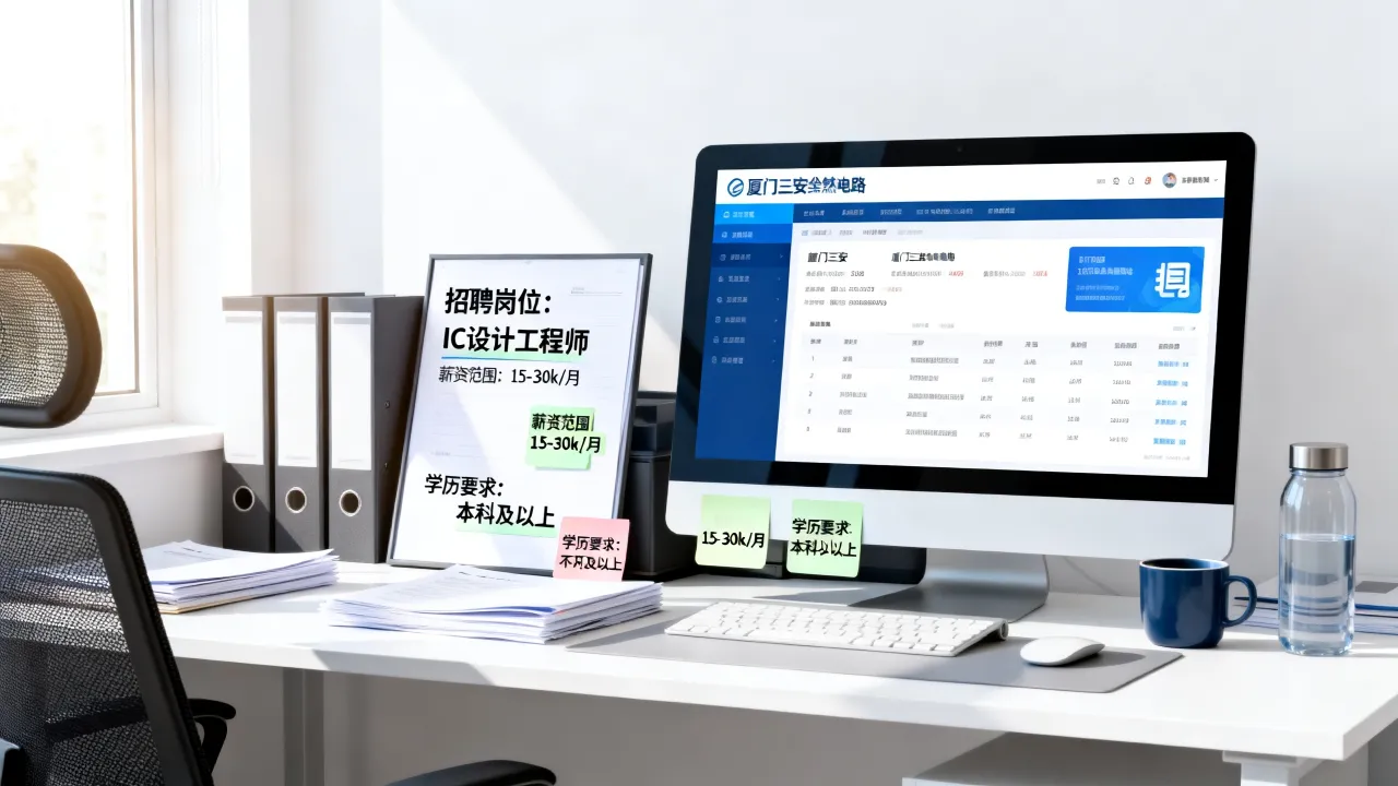 厦门三安集成电路招聘待遇怎么样,有哪些要求-图2 厦门三安集成电路招聘待遇怎么样,有哪些要求-图2