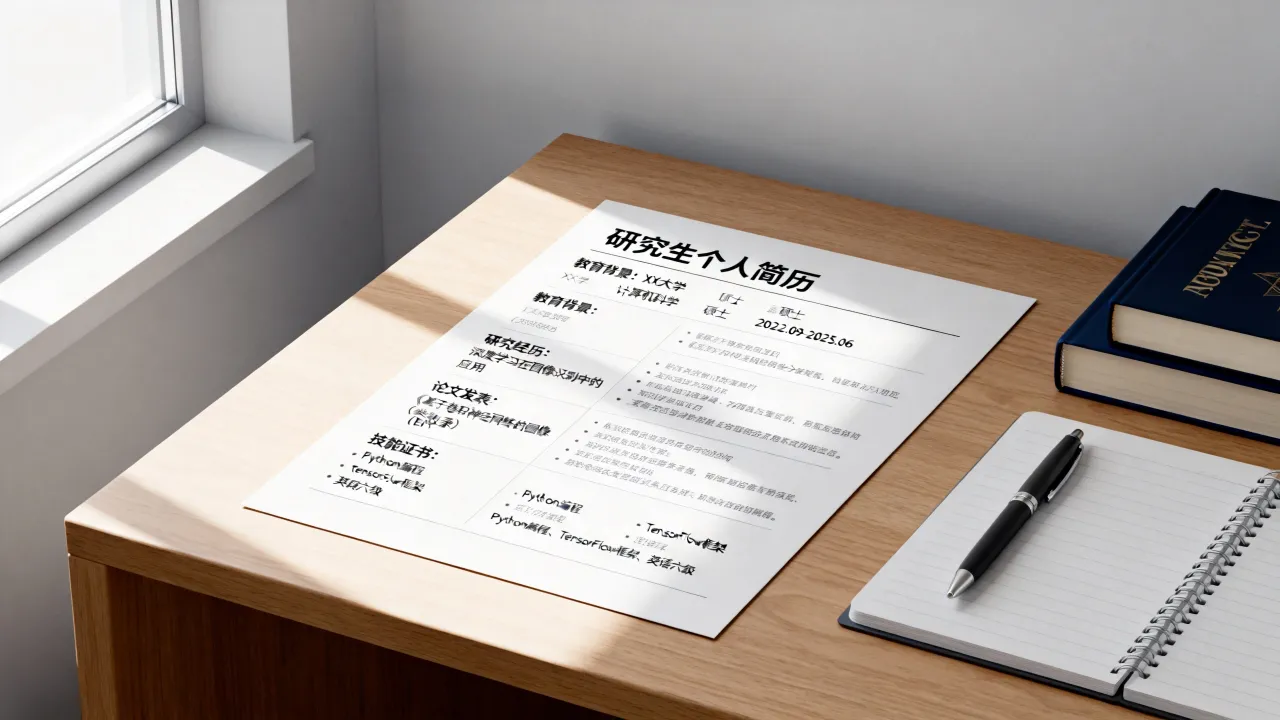 研究生个人简历怎么写，导师最看重哪些内容？