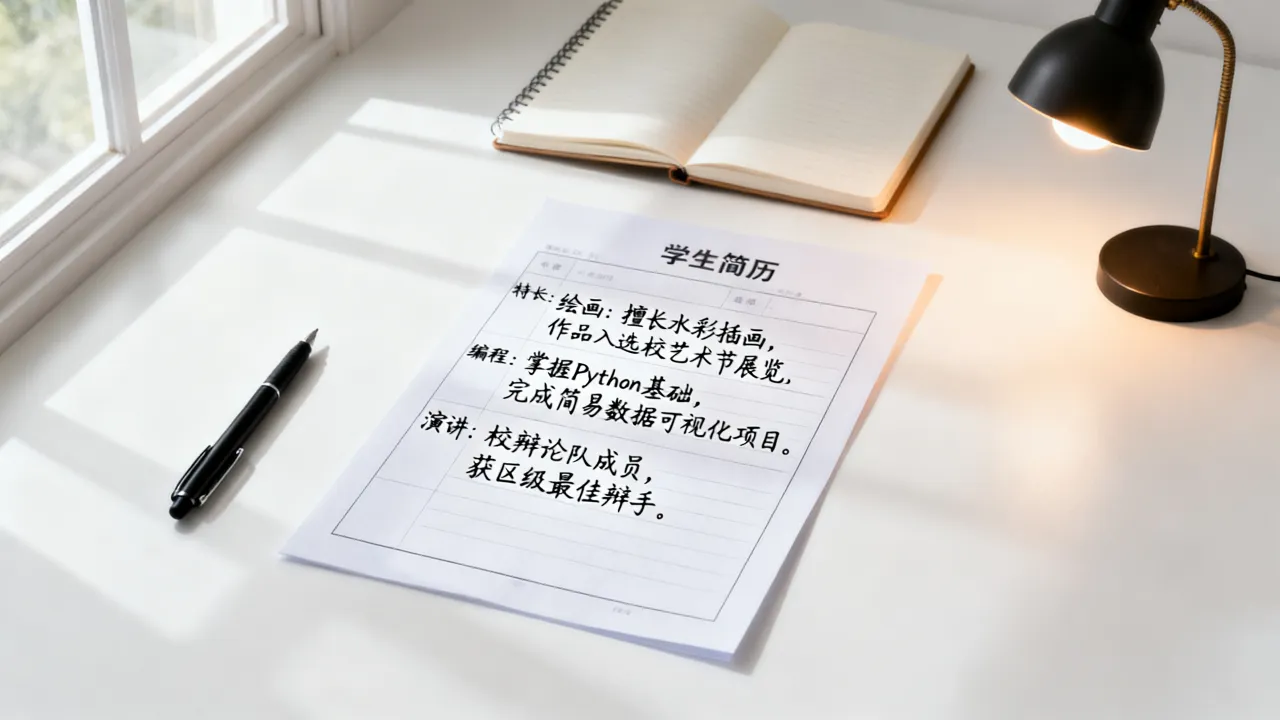 学生简历特长怎么写?学生简历特长范文及填写技巧-图1 学生简历特长怎么写?学生简历特长范文及填写技巧-图1