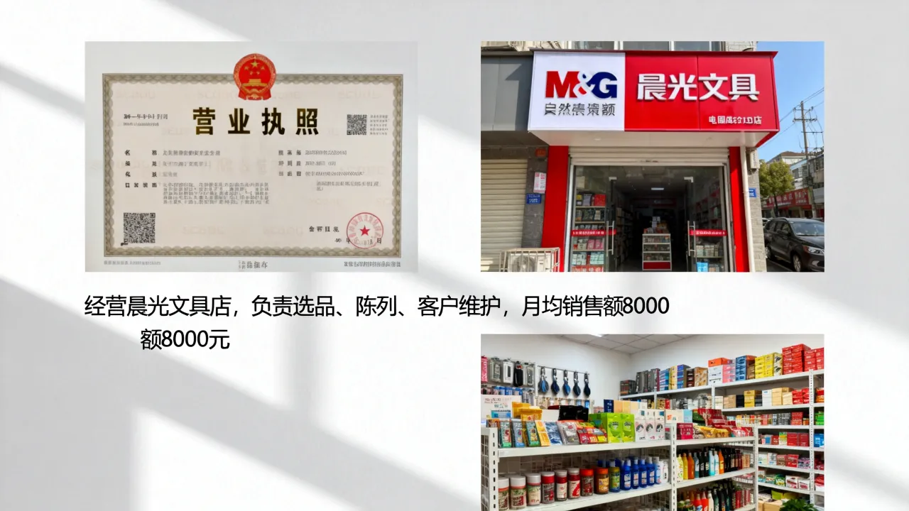 简历自己开店怎么写,开店经历在简历中怎么写-图3 简历自己开店怎么写,开店经历在简历中怎么写-图3