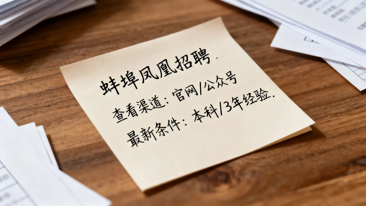 蚌埠凤凰招聘信息在哪里看,最新招聘条件是什么-图3 蚌埠凤凰招聘信息在哪里看,最新招聘条件是什么-图3