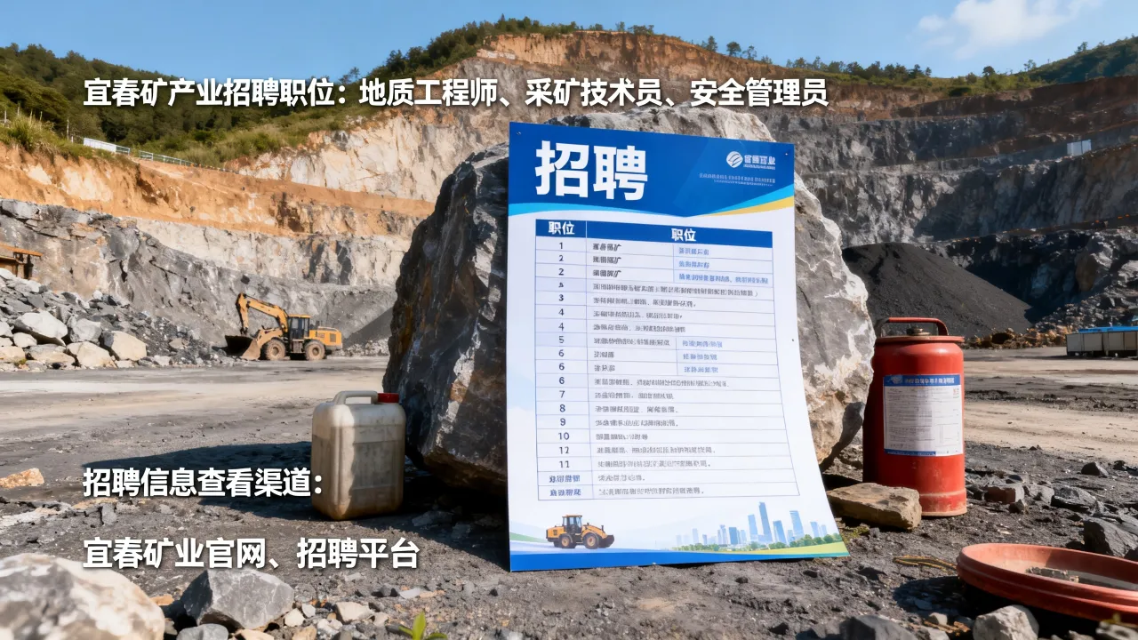 宜春矿产业招聘有哪些职位?,宜春矿产业招聘信息在哪看-图1 宜春矿产业招聘有哪些职位?,宜春矿产业招聘信息在哪看-图1