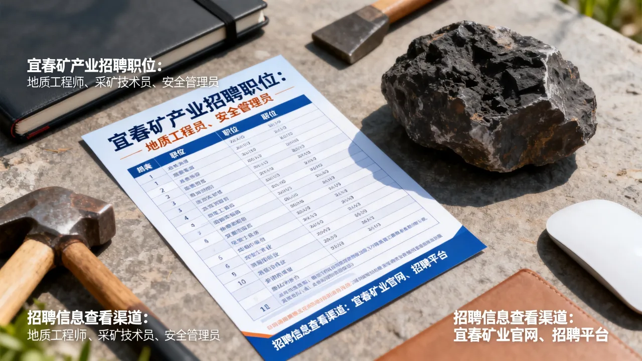 宜春矿产业招聘有哪些职位?,宜春矿产业招聘信息在哪看-图2 宜春矿产业招聘有哪些职位?,宜春矿产业招聘信息在哪看-图2