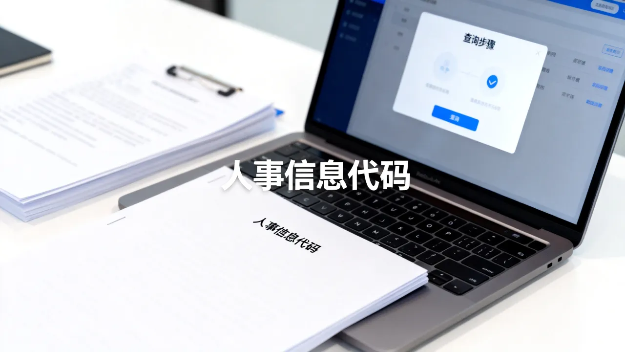 人事信息代码是什么,人事信息代码怎么查?-图1 人事信息代码是什么,人事信息代码怎么查?-图1