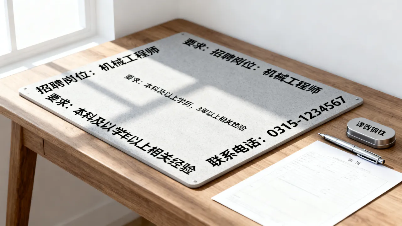 迁西津西钢铁招聘条件是什么,津西钢铁最新招聘信息-图3 迁西津西钢铁招聘条件是什么,津西钢铁最新招聘信息-图3