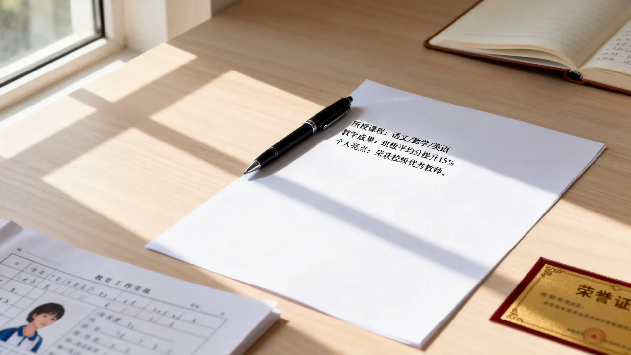 教育工作简历怎么写,如何突出教学成果与个人亮点?-图2 教育工作简历怎么写,如何突出教学成果与个人亮点?-图2