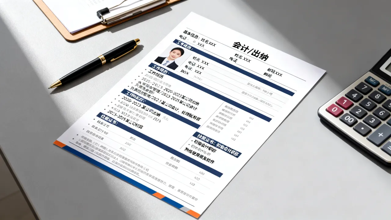 出纳和会计简历怎么写，会计出纳简历的写作技巧有哪些-图2