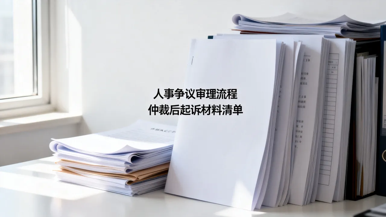 人事争议案件如何审理,仲裁后起诉需要哪些材料?-图1 人事争议案件如何审理,仲裁后起诉需要哪些材料?-图1