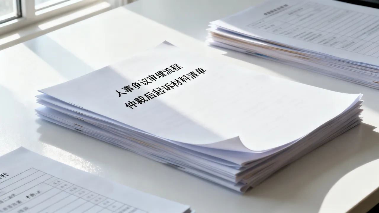 人事争议案件如何审理,仲裁后起诉需要哪些材料?-图2 人事争议案件如何审理,仲裁后起诉需要哪些材料?-图2