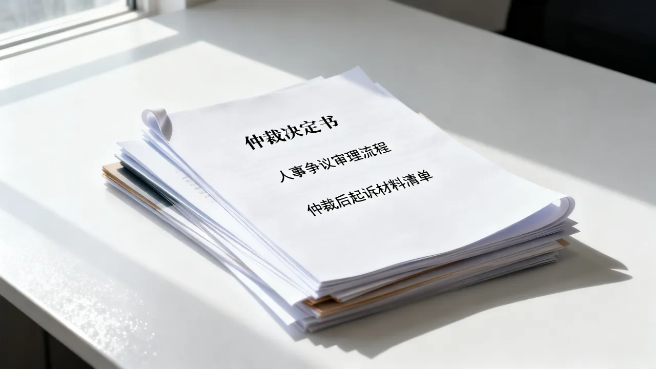 人事争议案件如何审理,仲裁后起诉需要哪些材料?-图3 人事争议案件如何审理,仲裁后起诉需要哪些材料?-图3