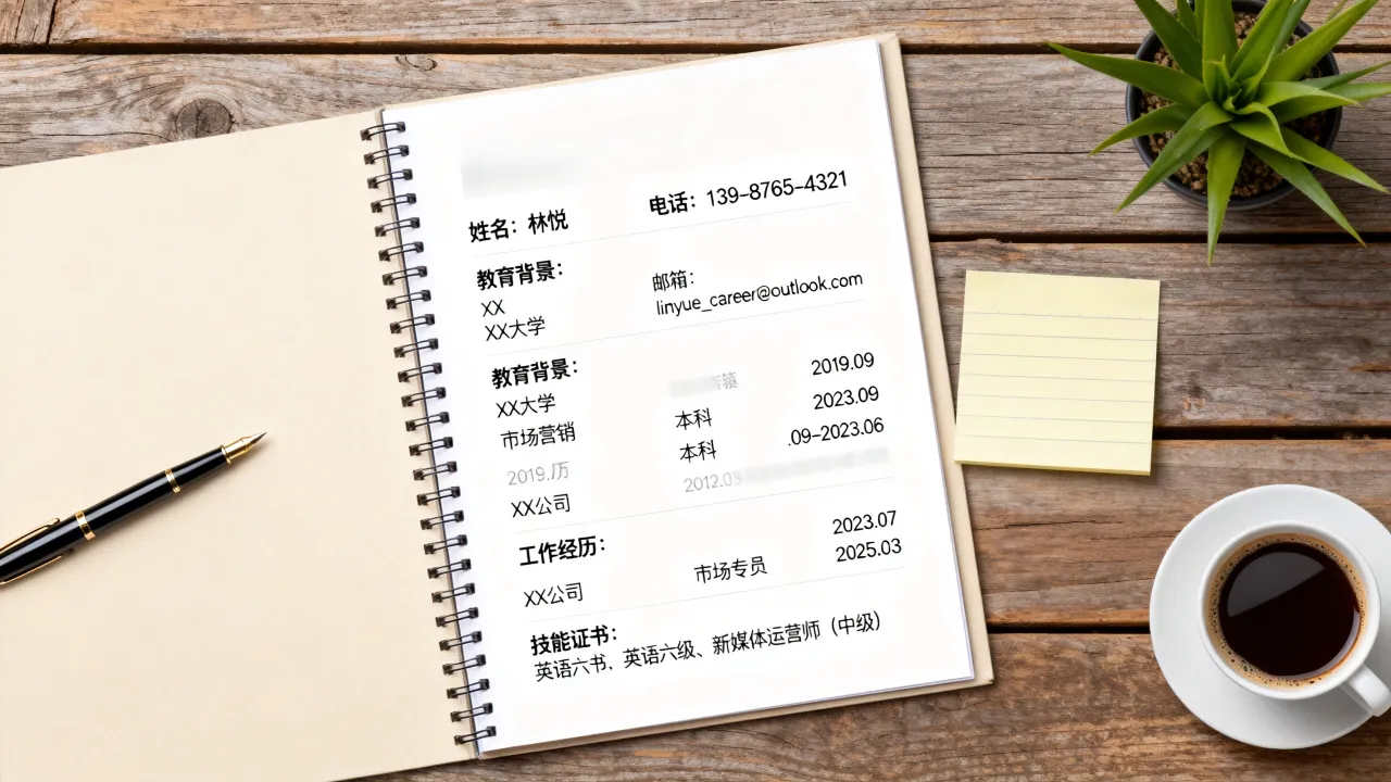 无表格的简历怎么做啊,没有表格的简历怎么写更吸引人?