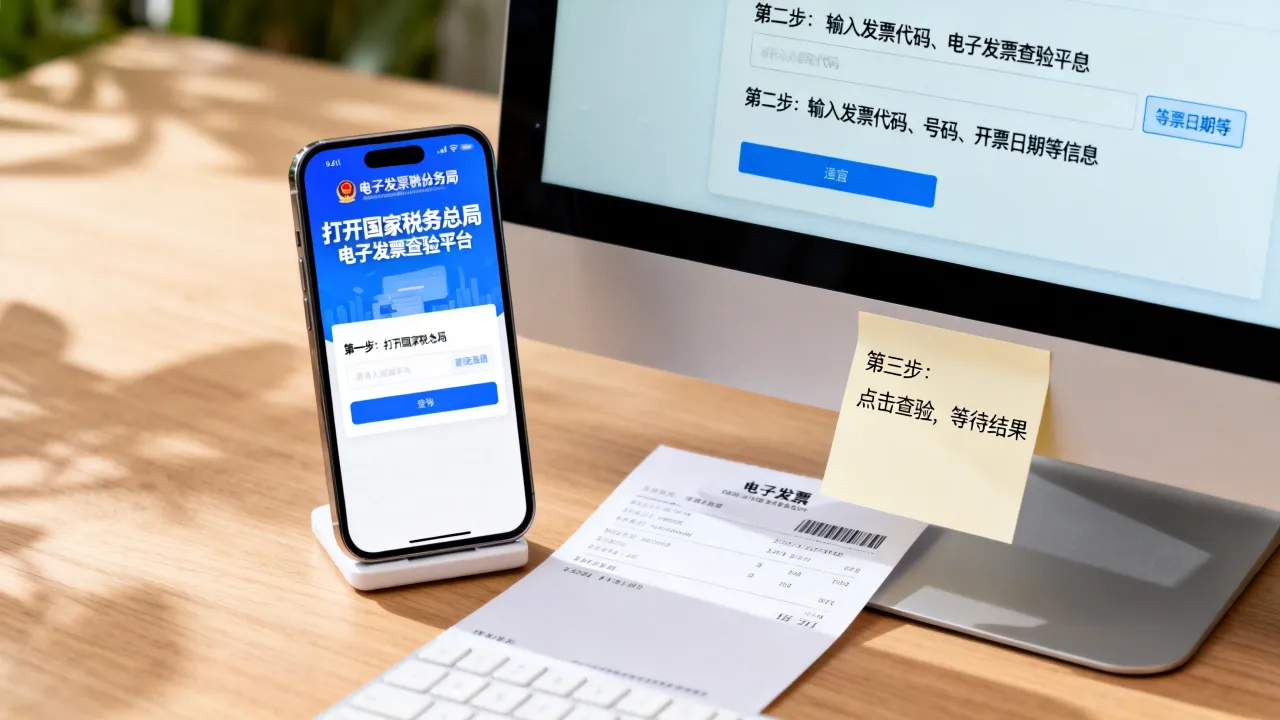 如何查询电子发票真伪?电子发票查验平台官方入口是什么