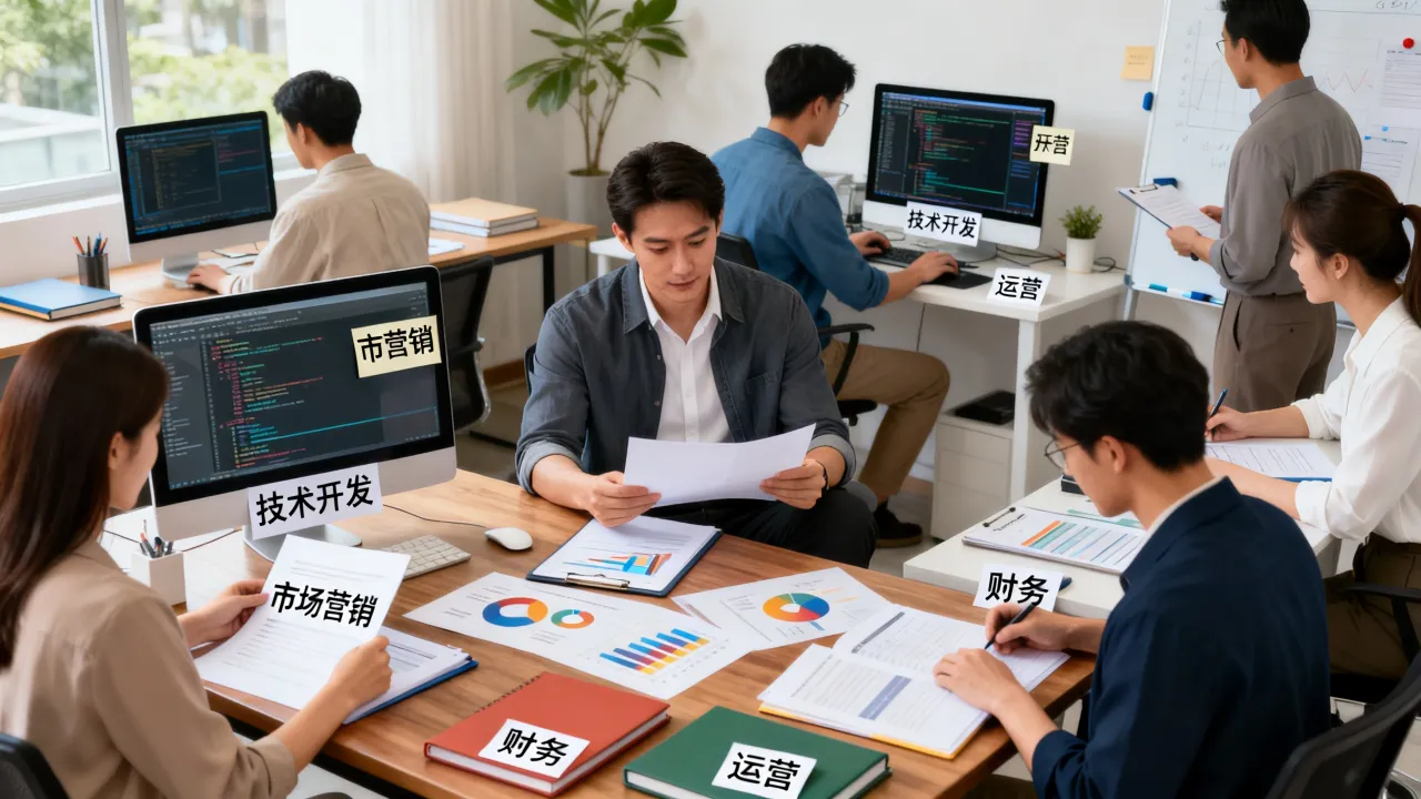 开公司要招聘哪些岗位?初创企业核心团队怎么搭?-图1 开公司要招聘哪些岗位?初创企业核心团队怎么搭?-图1