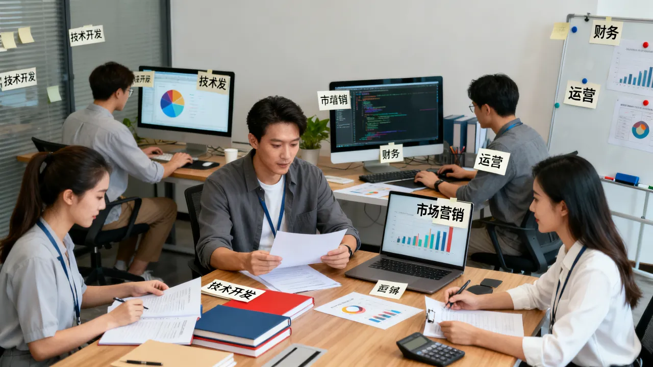 开公司要招聘哪些岗位?初创企业核心团队怎么搭?-图3 开公司要招聘哪些岗位?初创企业核心团队怎么搭?-图3