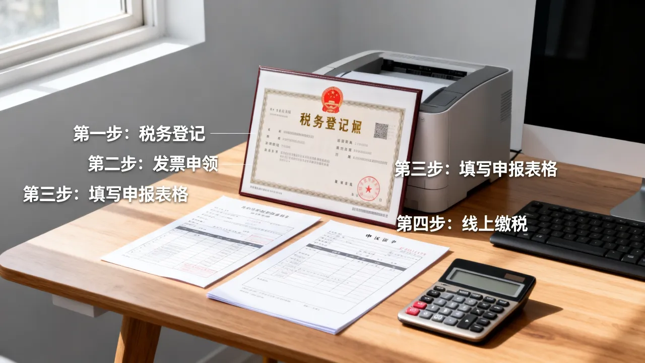 餐饮业如何缴税,餐饮店纳税申报流程详解?-图3 餐饮业如何缴税,餐饮店纳税申报流程详解?-图3