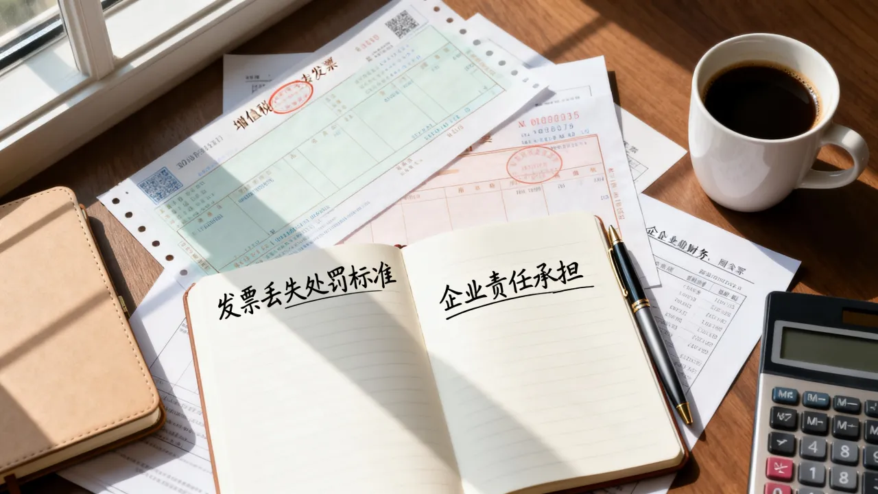 发票丢失如何处罚,企业罚款金额及责任承担标准是什么?