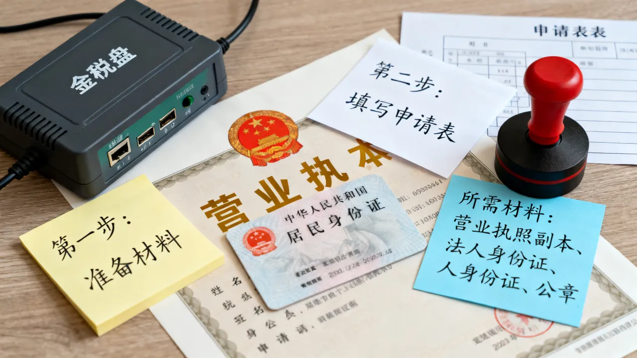 如何办理金税盘?办理流程和所需材料有哪些