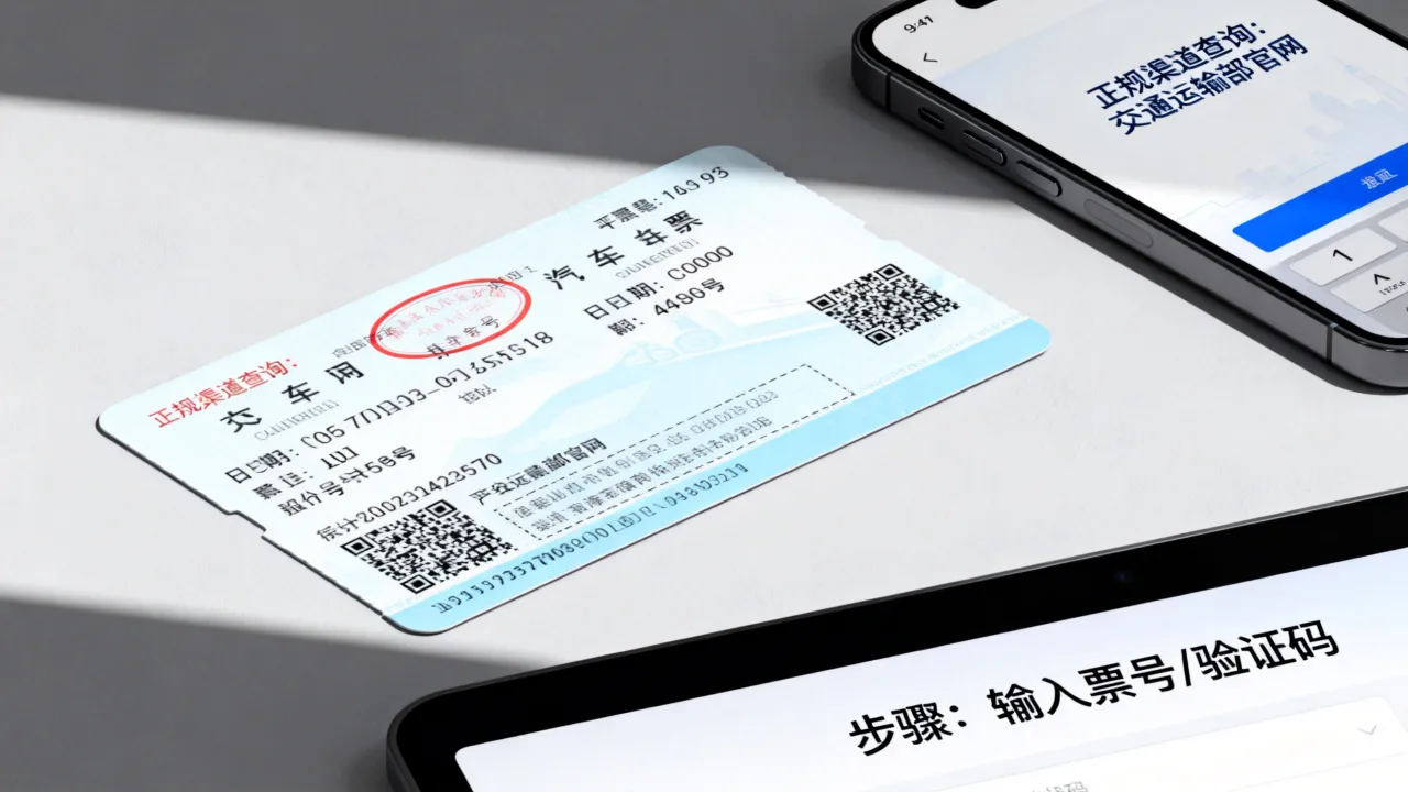 汽车票如何查真伪,正规渠道查询汽车票真伪的网站有哪些