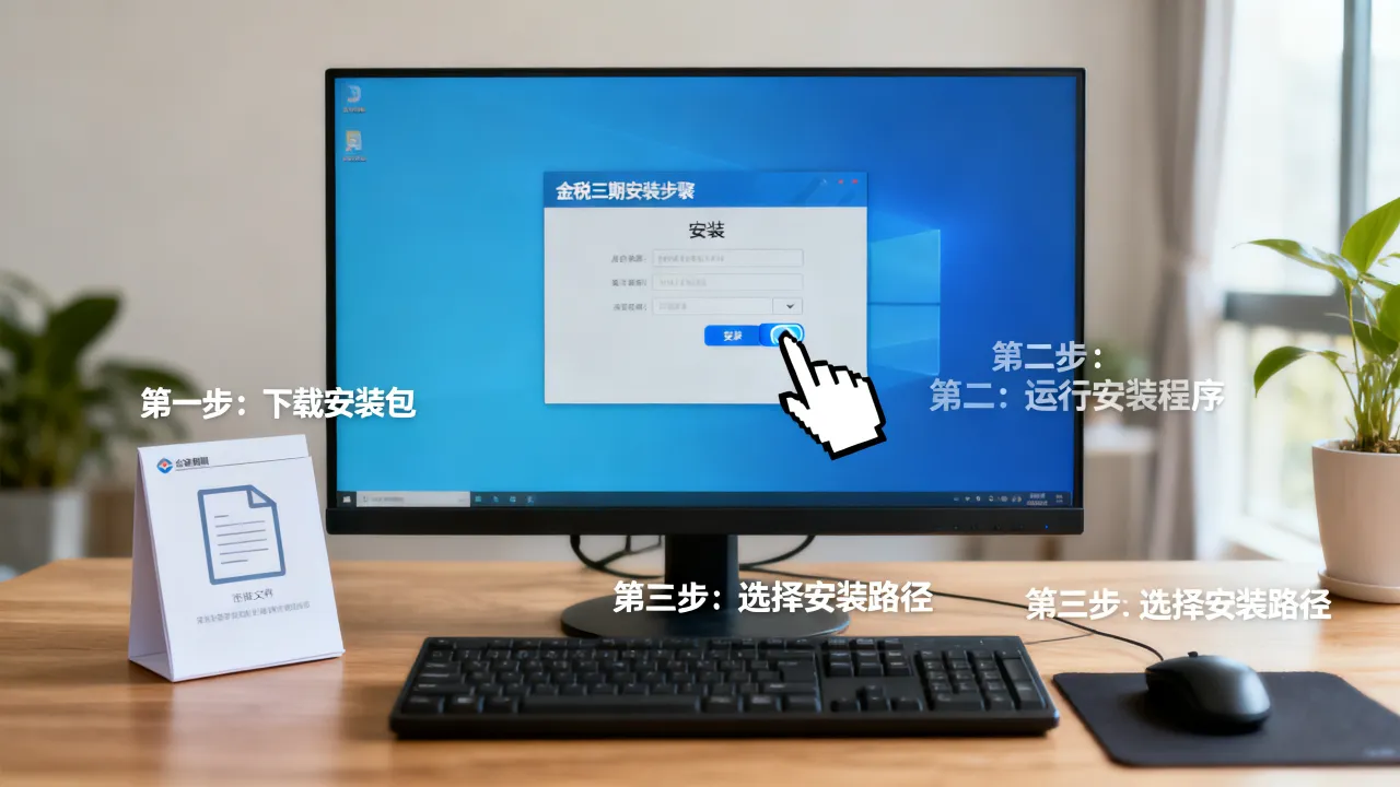金税三期怎么安装?详细安装步骤教程,新手必看