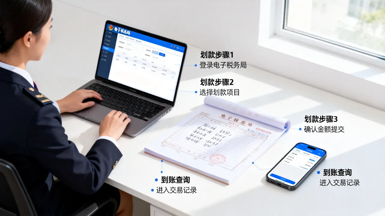 国税如何划款,国税划款流程及到账时间怎么查?