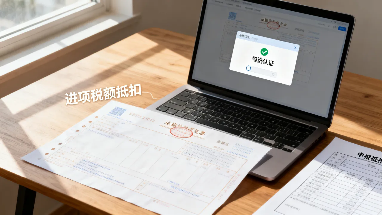 运输企业如何抵扣进项税额?运输发票勾选认证后怎么申报抵扣