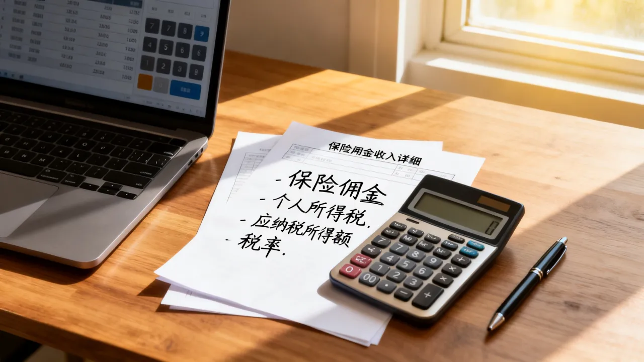 保险佣金如何缴税,保险佣金个人所得税怎么计算?