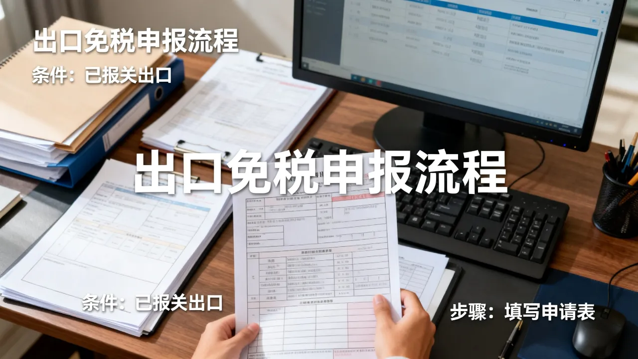 出口免税如何申报?出口免税申报条件和流程有哪些