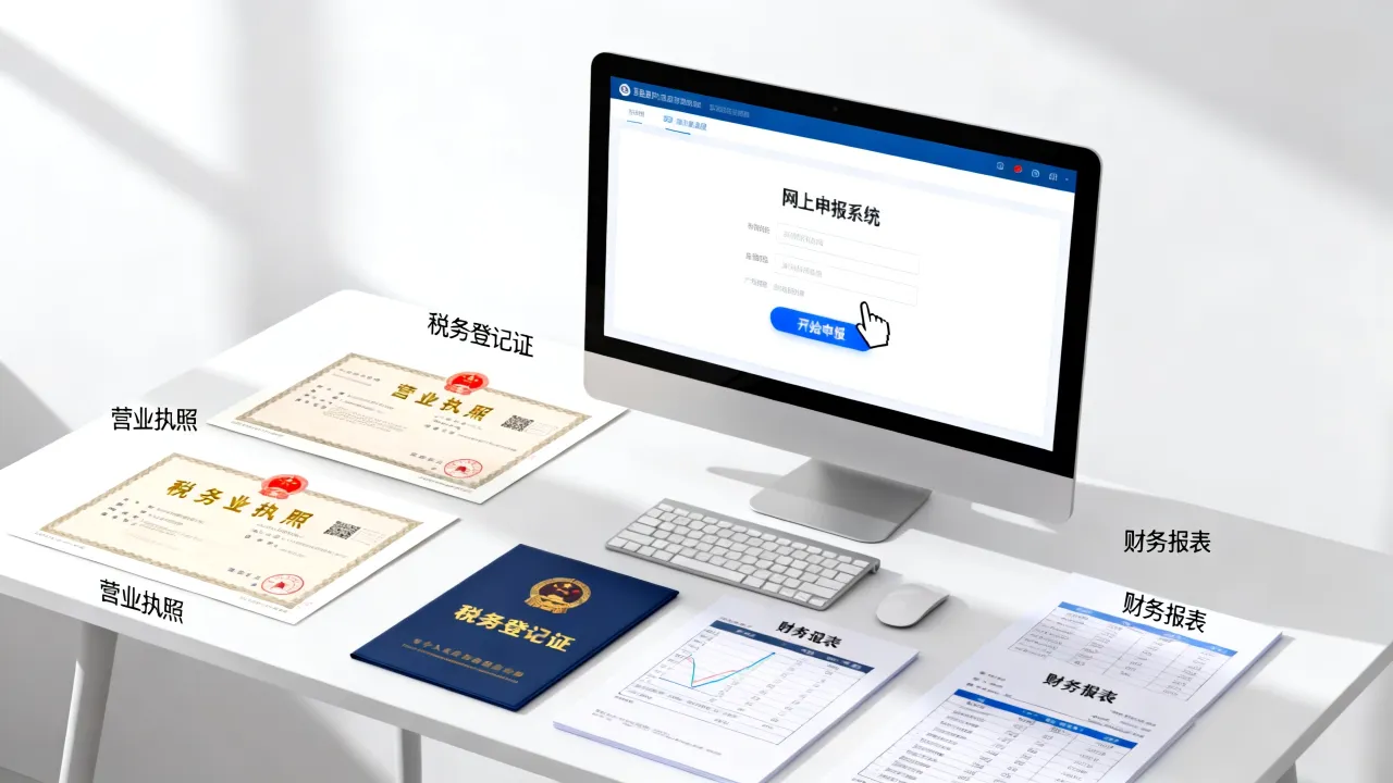 公司如何网上申报,公司网上申报流程及所需材料有哪些?