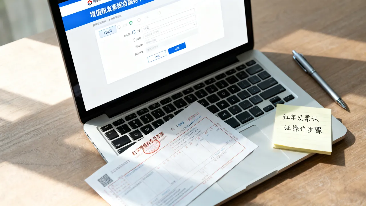 红字发票认证怎么操作?红字发票需要勾选认证吗?