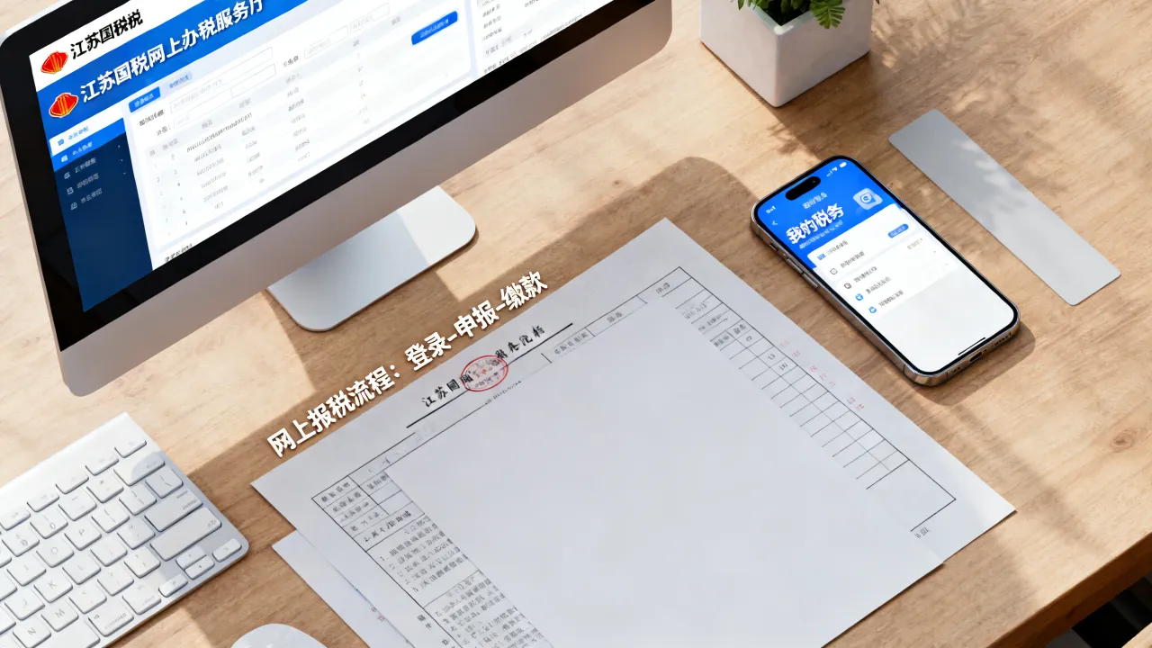 江苏国税如何查询?网上报税流程是什么?