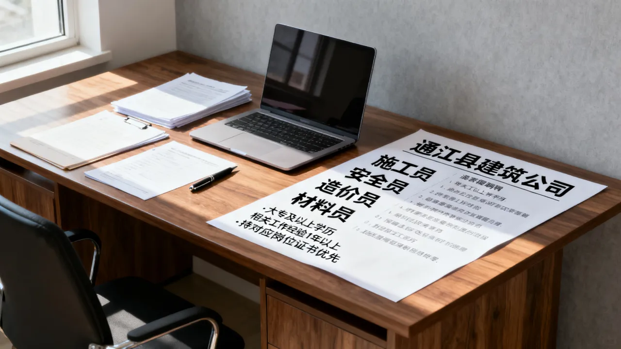 通江县建筑公司招聘有哪些岗位？，通江建筑公司招聘条件是什么