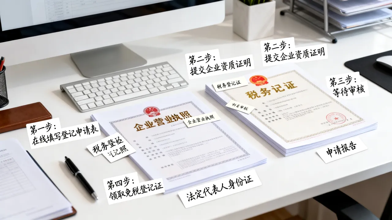 免税登记如何办理,免税登记办理流程及所需材料有哪些?