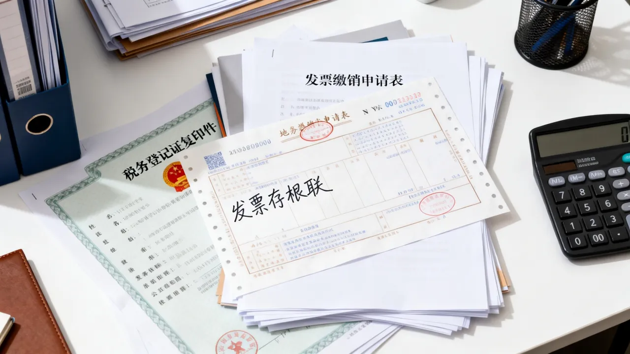 地税发票如何缴销,地税发票缴销流程需要什么资料?