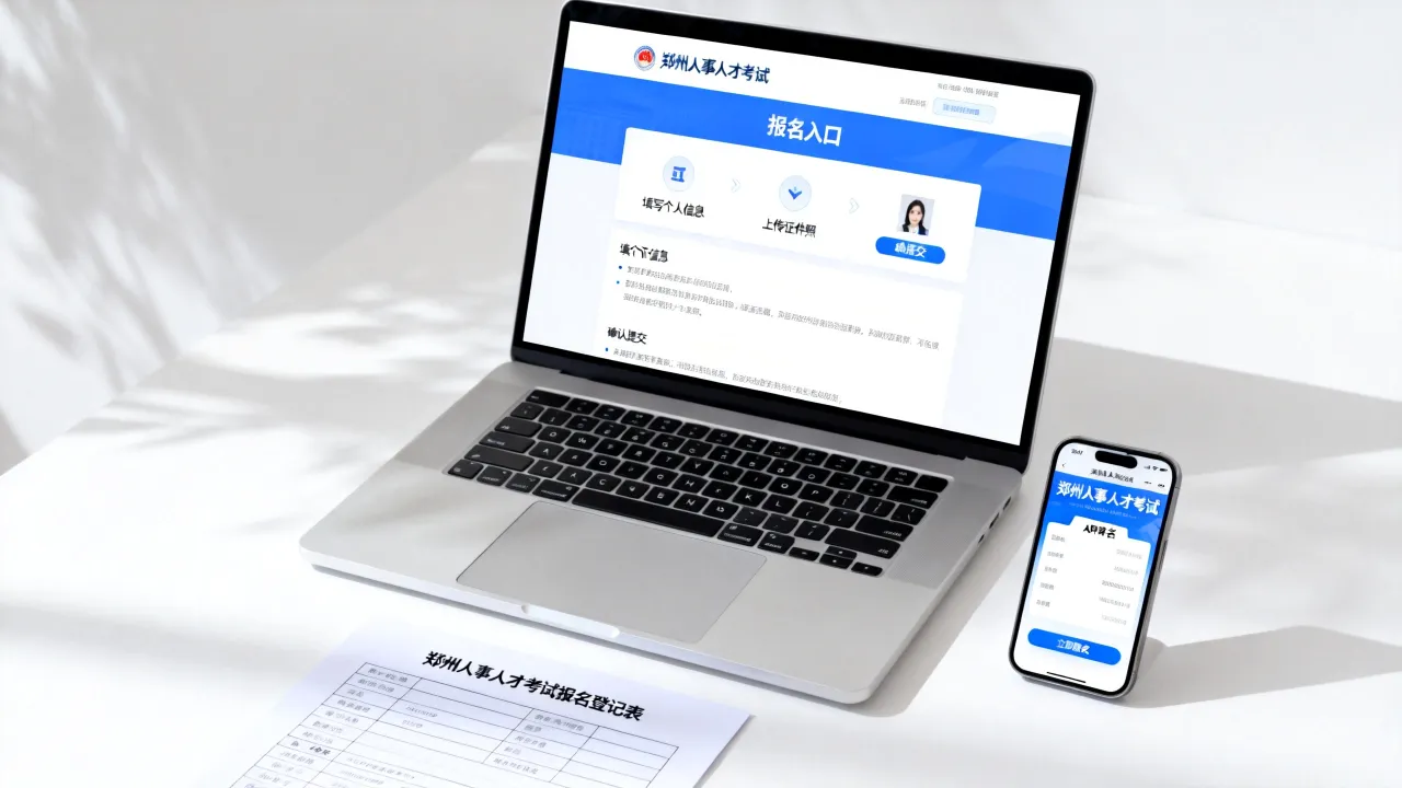 郑州人事人才考试怎么报名?郑州人事人才考试报名入口在哪