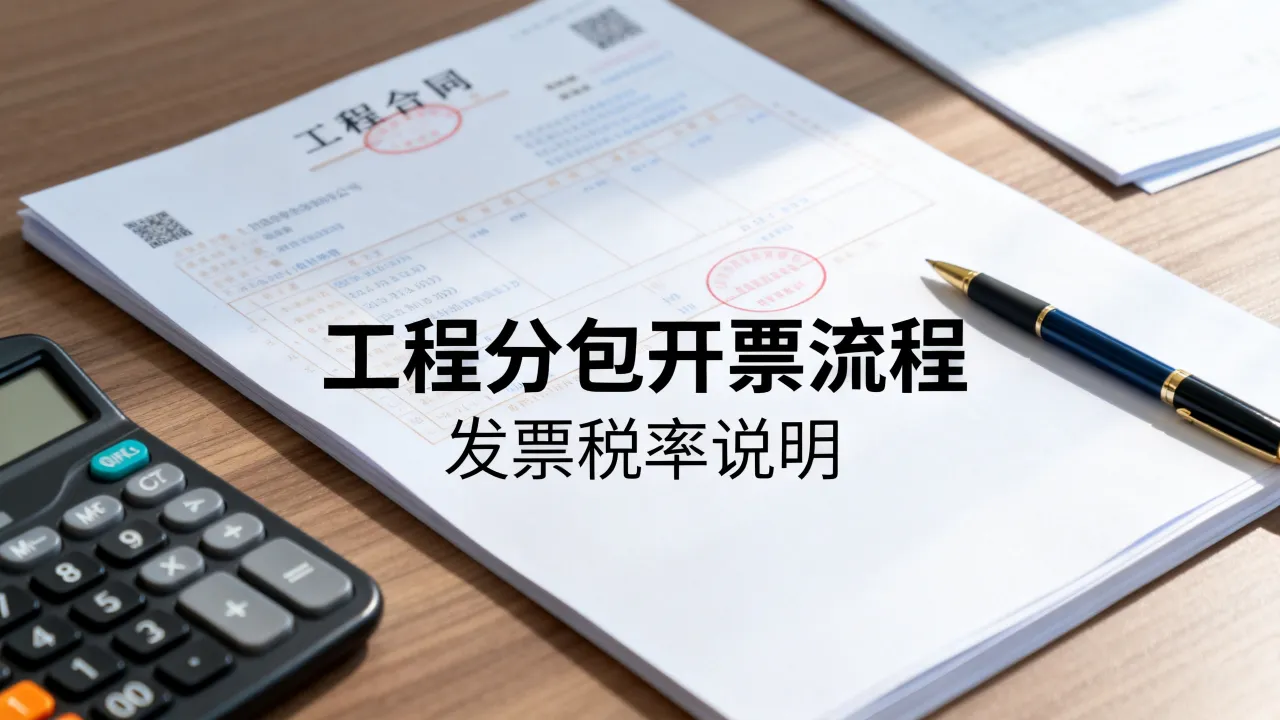 工程分包如何开票?,工程分包发票税率是多少?